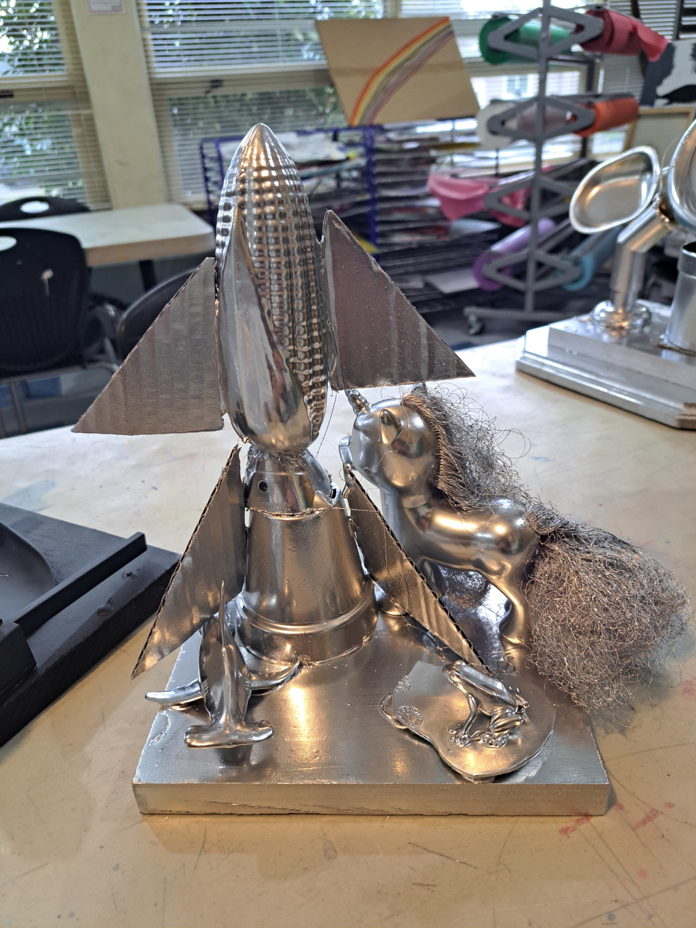 broken toy sculptures